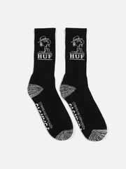 SPIKE CREW SOCK-BLK